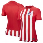 Günstige Fußballtrikots Atlético Madrid Frauens Heimtrikot 2023-24 Kurzarm